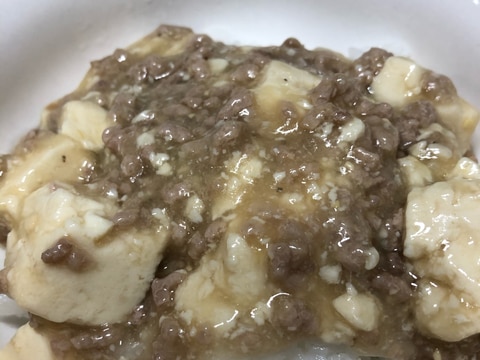 麻婆豆腐風あんかけ